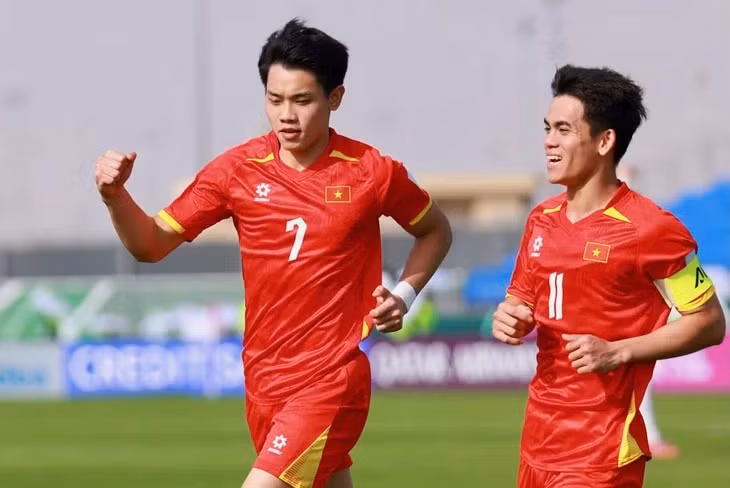 Các chân sút của U23 Việt Nam tận dụng cơ hội rất tốt - Ảnh: TED TRẦN