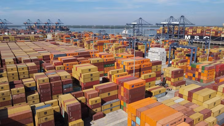 Xuất khẩu năm 2025 bứt phá ước đạt khoảng 475 tỷ USD. (Ảnh: KIM DUNG)
