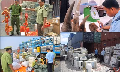 Đấu tranh, triệt phá các đường dây, ổ nhóm buôn lậu, gian lận thương mại và hàng giả