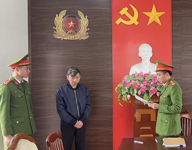Đối tượng Sáng bị khởi tố tội lừa đảo chiếm đoạt tài sản. Ảnh: Thuần Thắng.