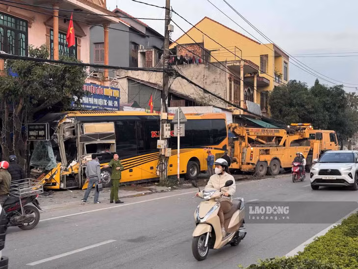Vụ việc xảy ra tại đường Lý Thường Kiệt (TP Đồng Hới). Ảnh: Công Sáng