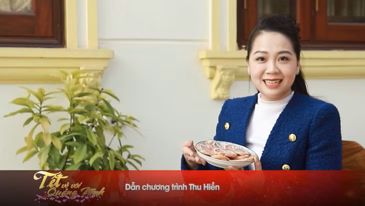 Một hình ảnh trong chương trình "Vàng của biển trời Đông Bắc".