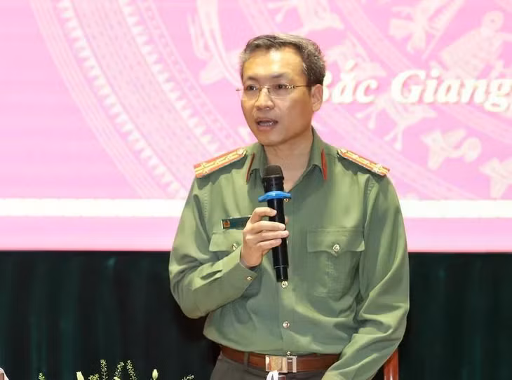 Đại tá Nguyễn Quốc Toản giữ chức Chánh Văn phòng Bộ Công an. (Ảnh: Danh Lam/TTXVN)