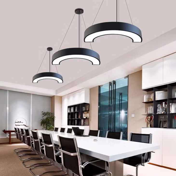 Đèn led thả độc đáo decor phòng họp
