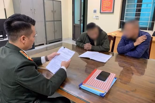 Những người lập, điều hành nhóm Zalo với mục đích báo chốt CSGT đã bị xử phạt. Ảnh: Công an tỉnh Phú Thọ.