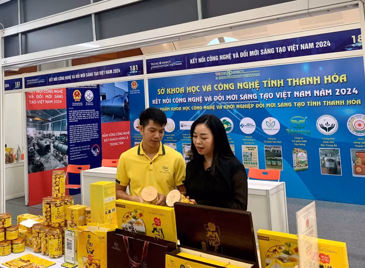 Sở KH&amp;CN đưa các doanh nghiệp địa phương tham gia Sự kiện kết nối công nghệ và đổi mới sáng tạo Việt Nam 2024 tại Hà Nội.