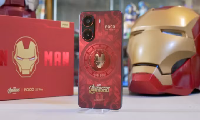 Poco X7 Pro Iron Man Edition
