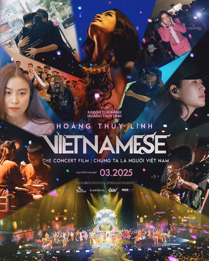 Poster của dự án "Vietnamese Concert Film: Chúng ta là người Việt Nam".
