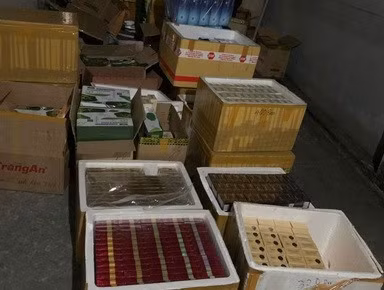 15.000 bao thuốc lá nhập lậu không rõ nguồn gốc xuất xứ bị lực lượng chức năng thu giữ. Ảnh: Công an tỉnh Hải Dương