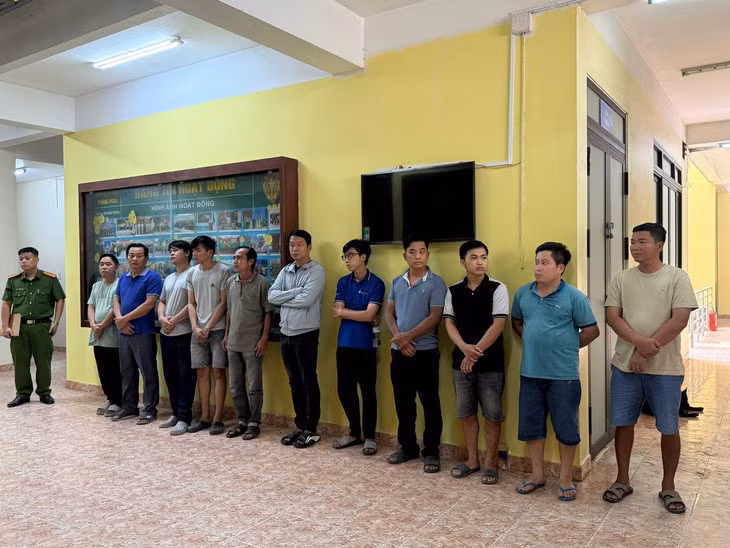 Các bị can bị khởi tố trong vụ án - Ảnh: CACC