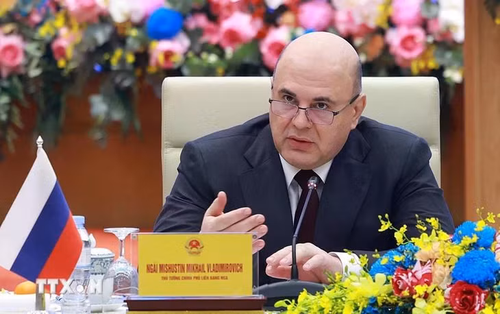 Thủ tướng Nga Mikhail Vladimirovich Mishustin. (Ảnh: Dương Giang/TTXVN)