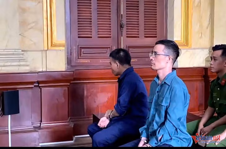 Các bị cáo tại tòa