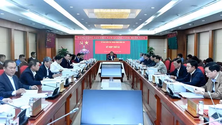 Ủy ban Kiểm tra Trung ương đề nghị cấp có thẩm quyền xem xét, thi hành kỷ luật một số đảng viên. (Ảnh: Đăng Khoa)