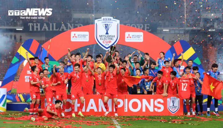 Đội tuyển Việt Nam vô địch AFF Cup 2024.