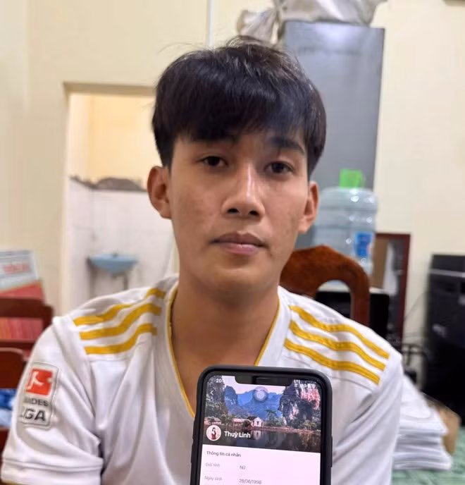 Trần Quang Lương bị tạm giữ tại Đà Nẵng để điều tra. Ảnh: Bảo Ngọc