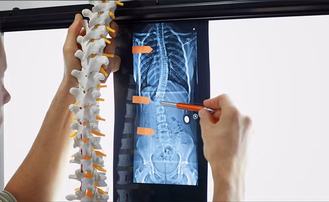 Đau cột sống thắt lưng có thể do căng kéo cơ và các tổ chức phần mềm cạnh sống sau một vận động quá tầm và quá sức.