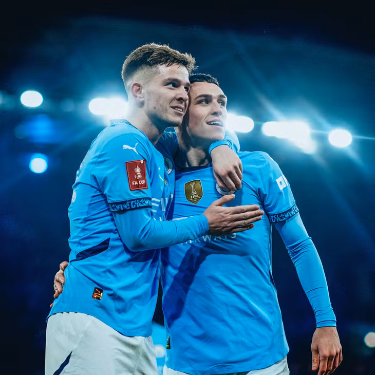 James McAtee tỏa sáng lúc cuối trận - Ảnh: MCFC