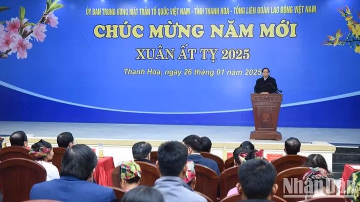 Quang cảnh chương trình. (Ảnh: TRẦN HẢI)