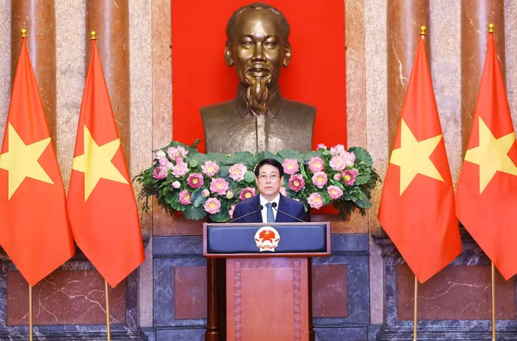 Chủ tịch nước Lương Cường. Ảnh: Lâm Khánh/TTXVN