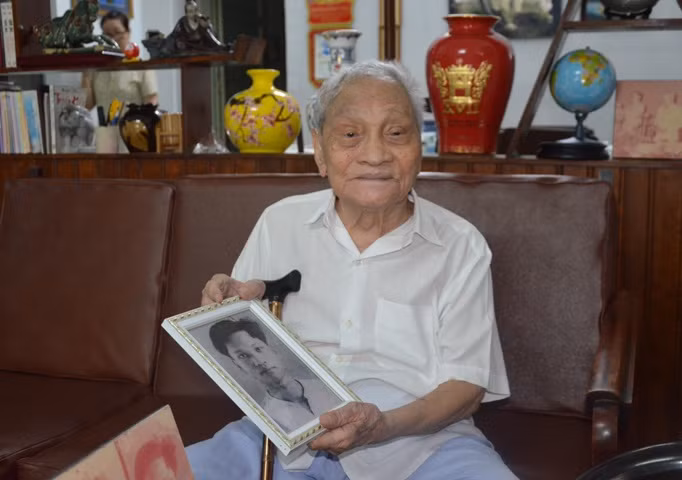 Cụ Nguyễn Thọ Chân hôm nay.