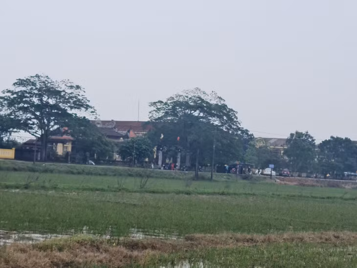 Khu vực xảy ra án mạng.
