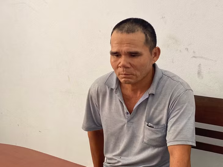 Bị can Nguyễn Văn Nông. Ảnh: C.A