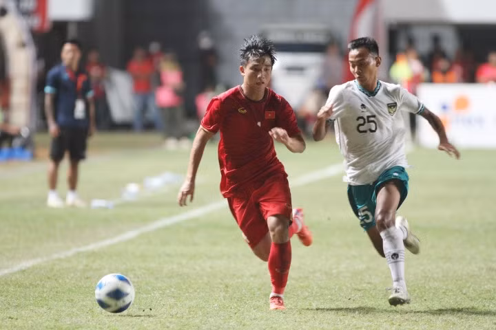 U16 Việt Nam thất bại trước U16 Indonesia.