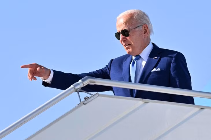 Tổng thống Mỹ Joe Biden được báo cáo lần đầu mắc Covid-19 vào hôm 21/7. Ảnh: Reuters.