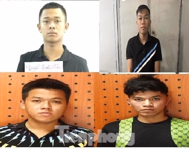 Nhóm đối tượng bị khởi tố, bắt giam