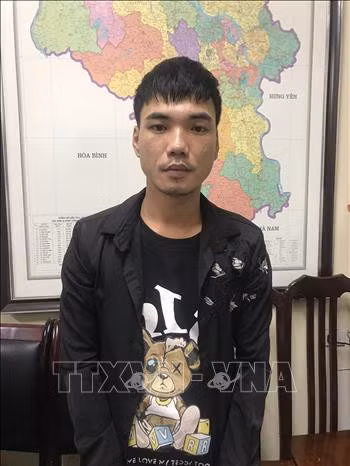 Đối tượng Đặng Văn Thanh. Ảnh: TTXVN phát