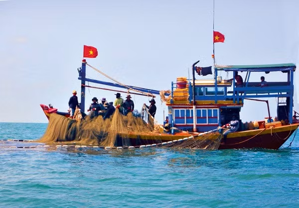 Nghiêu cứu kiến nghị hỗ trợ giá xăng dầu cho ngư dân.