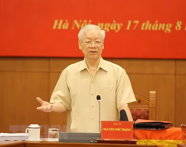 Tong Bi thu: Day nhanh tien do dieu tra, xet xu cac vu an tham nhung hinh anh 4