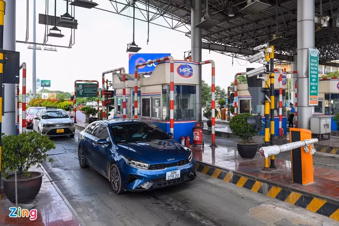 Số dư trong tài khoản giao thông hiện không được trả lãi do không phải ví điện tử hoặc có dịch vụ trung gian thanh toán. Ảnh: Việt Linh.