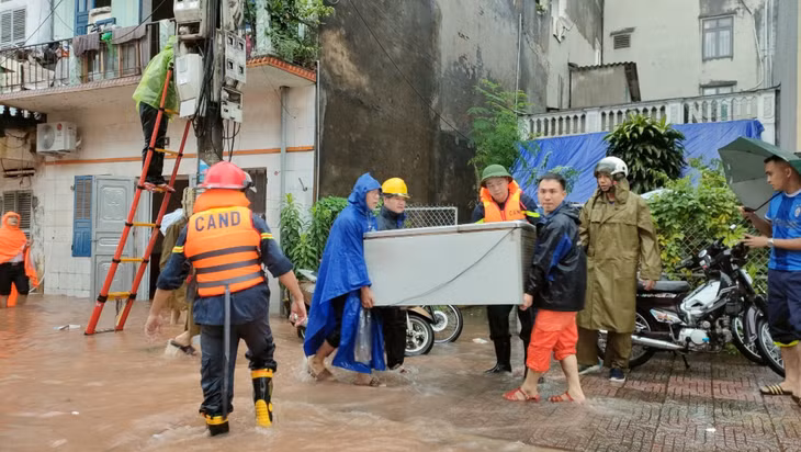 Tài sản được đưa đến nơi an toàn.
