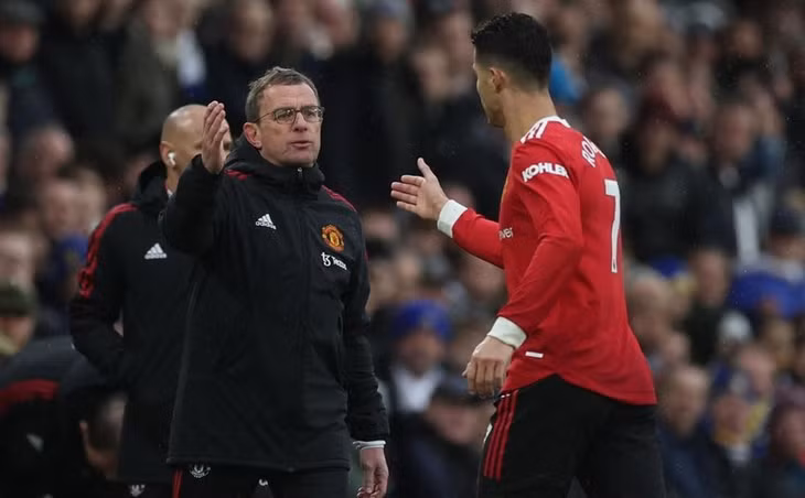 Ông Rangnick thấu hiểu Ronaldo khi còn nắm MU. Ảnh: CGI.