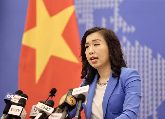 Người phát ngôn Bộ Ngoại giao Lê Thị Thu Hằng