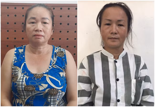 Hai bị can trong chuyên án mua bán người