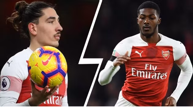 Arteta muốn chia tay Bellerin và Maitland-Niles.