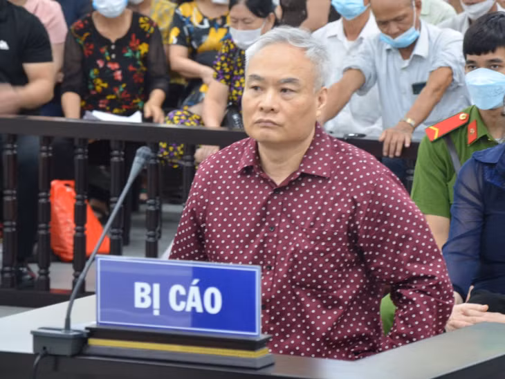Cựu Chủ tịch Trung tâm hỗ trợ người nghèo Trần Đức Trung.