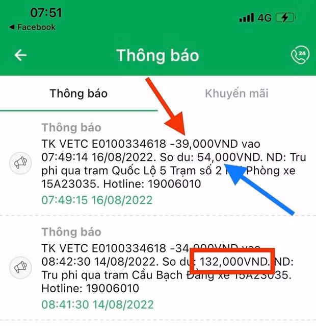 VETC len tieng khi bi chu xe to tru tien 2 lan trong tai khoan hinh anh 1