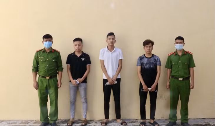 Các đối tượng tại Cơ quan Công an
