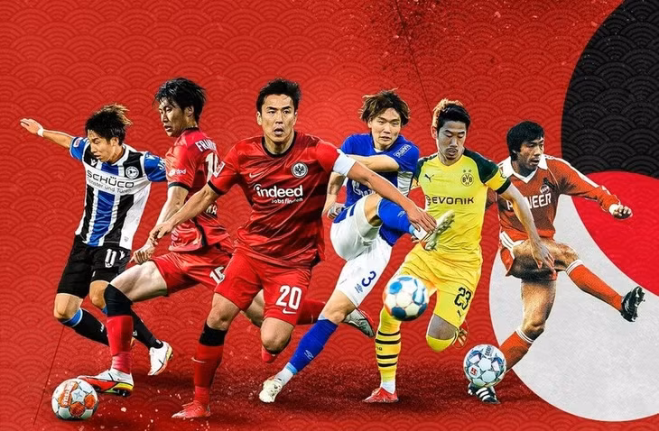 Nếu người Thái chọn J League làm nơi xuất khẩu cầu thủ thì người Nhật chọn Bundesliga.