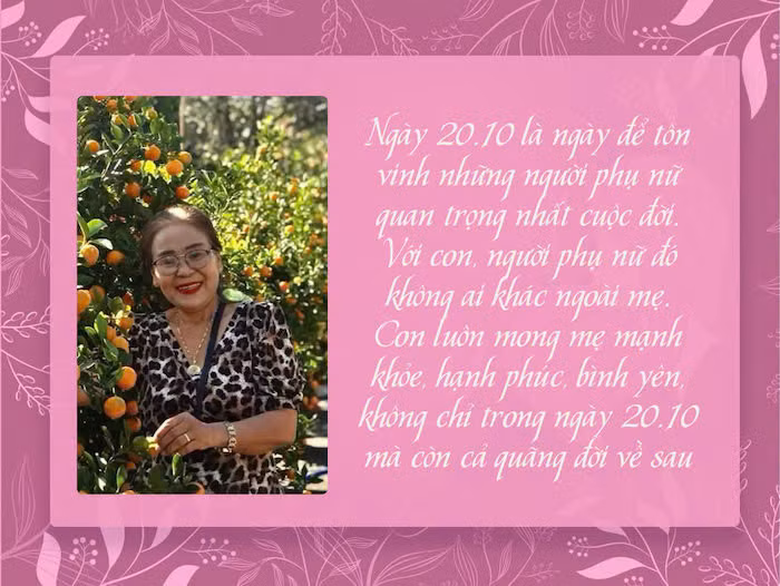 Mẹ là người phụ nữ tuyệt vời nhất. Đồ họa: An Nguyên