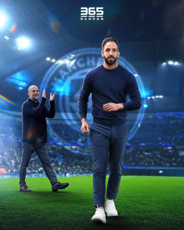 Ruben Amorim (Sporting) nổi lên là ứng viên thay thế, nếu Pep Guardiola rời Man City. Ảnh: 365Scores