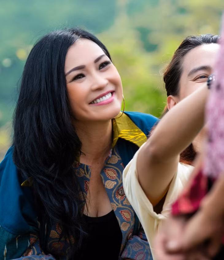 Phương Thanh vừa tất bật với Chị đẹp đạp gió rẽ sóng, vừa dành thời gian ghi hình cho dự án - Ảnh: NVCC