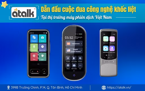Thị trường máy phiên dịch: Atalk dẫn đầu cuộc đua công nghệ khốc liệt ảnh 1