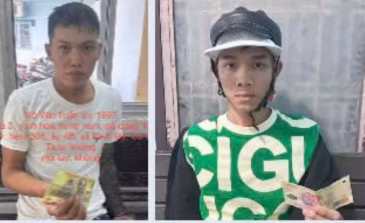 Các đối tượng gây án.