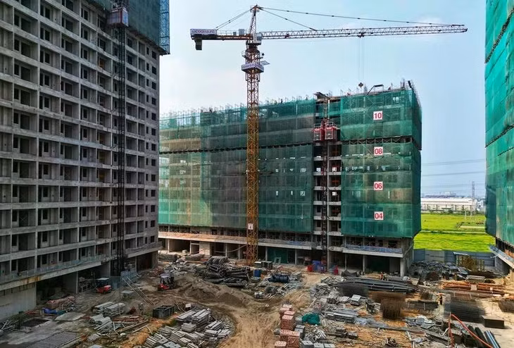 Từ năm 2010 đến nay, trên địa bàn cả nước đã có khoảng 804 dự án nhà ở xã hội đã được triển khai với quy mô 573.992 căn hộ. (Ảnh: Tuấn Anh/TTXVN)