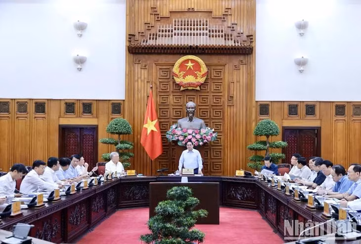 Quang cảnh cuộc họp. (Ảnh: TRẦN HẢI)