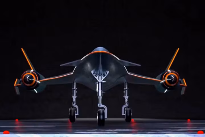 Nguyên mẫu máy bay vận tải thương mại Yunxing. (Ảnh: Space Transportation)